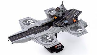 LEGO Marvel Avengers Helicarrier independent review! Terrible stickers, bad price, good build  76295