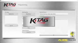 Ksuite 3.x KTAG read of 2004 2008 EDC16 VW PD-TDI using P96 or P67