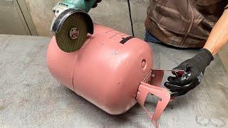 Turn An Old Gas Cylinder Into An Incredible Creation You Must See!