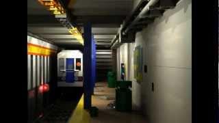 lego underground subway stations