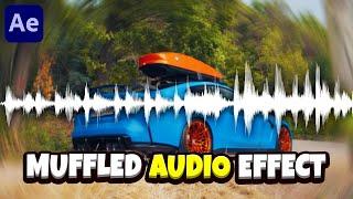 Muffled Audio Effect Tutorial - After Effects