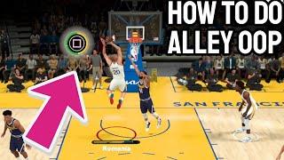 How to do alley oop for My Career Quest - NBA 2k23 (CURRENT GEN)