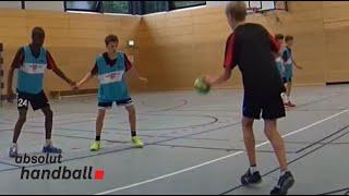 Handball Defence training