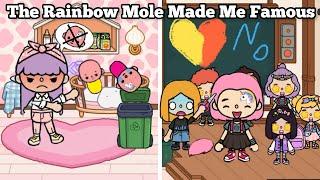 The Rainbow Mole Made Me Famous Toca Life World | Toca Life Story | Toca Boca