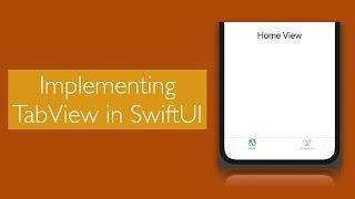 Implementing TabView in SwiftUI