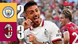 Manchester City 2-3 AC Milan | Colombo and Nasti for a Win in the US Tour Opener | Highlights