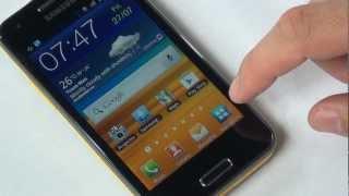 Samsung Galaxy Beam Unboxing and Demonstration