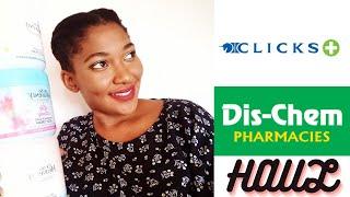 CLICKS AND DISCHEM HAUL | FEMININE HYGIENE TIPS | SOUTH AFRICA #HAUL