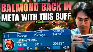 Balmond buff makes him have INSANE spin damage | Mobile Legends