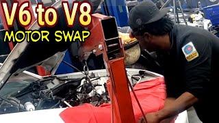 Here's the truth about the V6 to V8 Motor Swap. 3.6 Pentastar to the 5.7 Hemi.