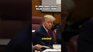 NY Judge CRUSHES TRUMP with DEVASTATING ruling