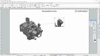 Canvas amazing Annotation Lens tool!