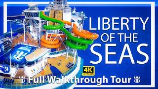 Liberty of the Seas | Full Walkthrough Ship Tour | Ultra HD 2023 | Royal Caribbean | An amazing Ship