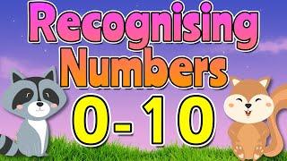 Recognising RANDOM Numbers 0-10  Learn to Read & Write Numbers 0 to 10 | Miss Ellis 