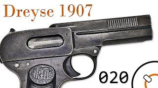 History of WWI Primer 020: German Dreyse 1907 Pistol Documentary