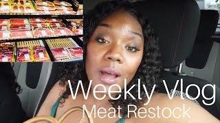 WEEKLY VLOG | MEAT RESTOCK | TARGET SHOPPING | REALISTIC BOY'S ROOM TOUR | SHEKITHA G