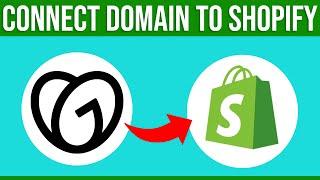 How to Connect Godaddy Domain to Shopify (2024) Step by Step