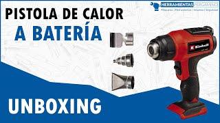 PISTOLA DE CALOR A BATERÍA INALÁMBRICA EINHELL TE-HA 18 LI SOLO 4520500 | HERRAMIENTAS PERGAMINO