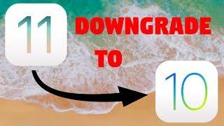 How To Downgrade iOS 11 Beta to iOS 10.3.2 WITHOUT LOSING ANY DATA