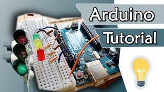 Arduino Tutorial für Einsteiger: Eigene Beispielschaltung, ersten Sketch schreiben | Arduino #3