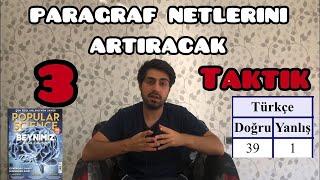 Paragraf İçin 4 DK’da 3 Taktik!