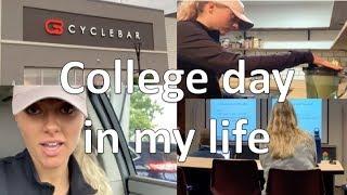 DAY IN THE LIFE OF A UK GRAD STUDENT | healthy smoothie recipe, going to class, & Cyclebar!!