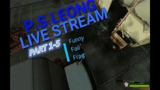 Left 4 Dead 2 - Funny, Fail And Frag Moments In My Live Stream (Part 1-5)