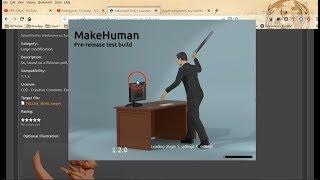 MakeHuman 1.2.0 Alpha1 Has MHX2 Installed With Blender Shape Keys