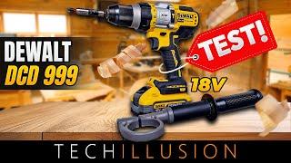 EXTREMETEST: DeWalt DCD999 Cordless Hammer Drill in test!  DeWalt 20V 60V DCD999