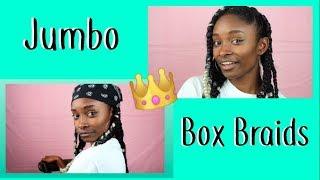 How to Jumbo Box Braids | Amy Tarie 