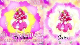 Precure Transformations Changes/Unfinished/Polished/Demo Leaked Trailer VS Series