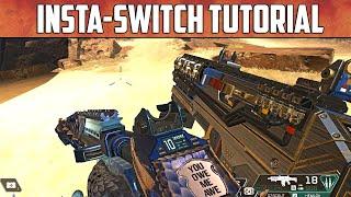 INSTANTLY SWITCH WEAPONS in APEX LEGENDS - HOW TO INSTANTLY SWITCH WEAPONS in APEX LEGENDS TUTORIAL