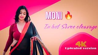 MONI in the hot Saree navel show ( UpScaled version )
