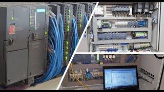 How Industrial PLC Circuit Look Like || Practical Demonstration || #PLC #IndustrialAutomation