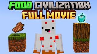 Minecraft But I Survive In FOOD CIVILIZATION [FULL MOVIE]