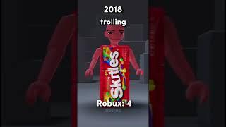 my roblox evolution 2013-2022  #roblox #shorts