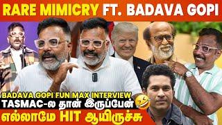 Bangalore Tamil-ல பேசி திட்டு வாங்குனேன் - Badava Gopi Fun Max Interview