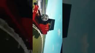 james crash into boat but in sodor fallout