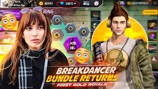 UNLOCKING THE MOST RARE ITEM  THE BREAKDANCER BUNDLE  - FREE FIRE MAX