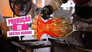 Produção de Cristais Murano