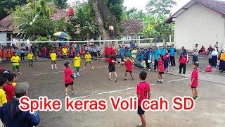 Jebret spike keras Voli cah SD sobo - gundih | Popda Grobogan