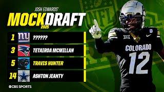 2025 NFL Mock Draft:  Panthers strike gold, grab Travis Hunter at No.5 [All 32 1st-Round Picks]