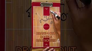 DRAKE 4 OUT DOUBLE BALL SCREEN - Pick and Roll