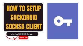 Set up Socks5 IP on Socksdroid |  Proxy in android | How to configure proxy in mobile