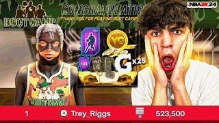 I WON the FIRST BOOT CAMP EVENT! UNLOCKED *NEW* EVENT REWARDS on NBA 2K24