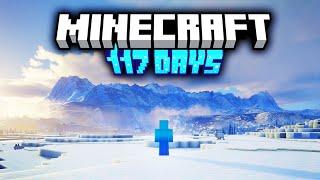 Surviving 117 Days In Snowy Minecraft