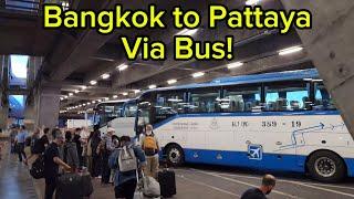 Going to Pattaya from Bangkok via bus in 2024!