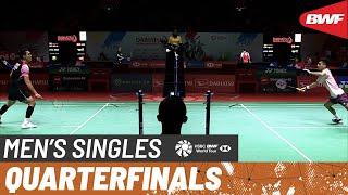 DAIHATSU Indonesia Masters 2023 | Jonatan Christie (INA) [4] vs. Lakshya Sen (IND) [7] | QF
