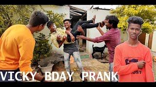 Vicky Brithday Prank I Mr Theni360vlog