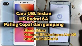 cara Ubl Redmi 6A paling gampang dan cepat - Cara unbootloader Redmi 6A cactus